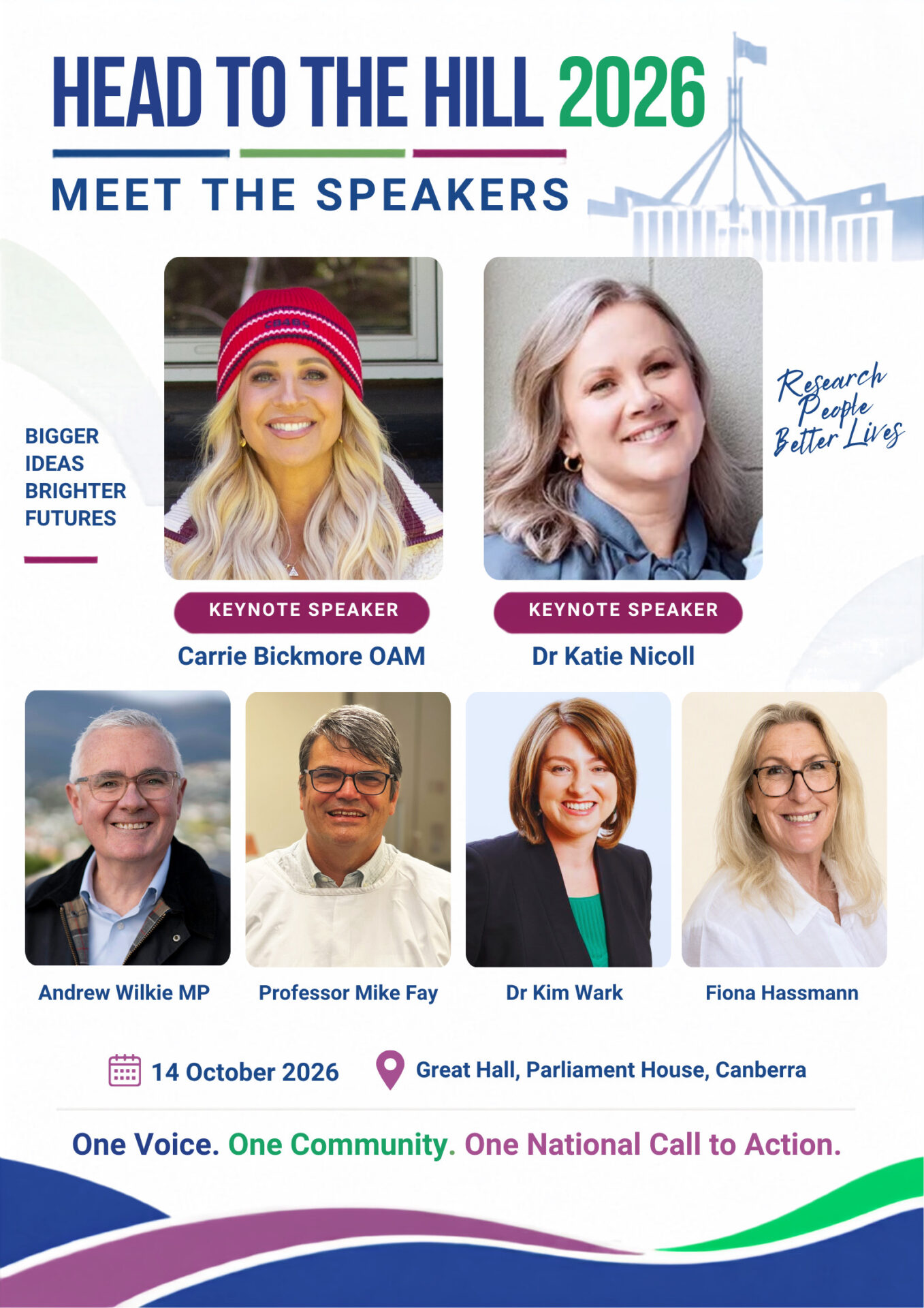 Head to the Hill 2026 Speakers